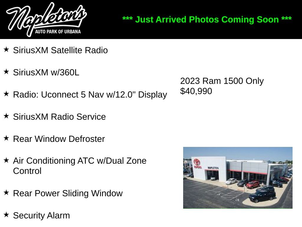 ram ram 1500 pickup 2023 1C6SRFFT0PN592510 image ram ram 1500 pickup 2023 1C6SRFFT0PN592510 image